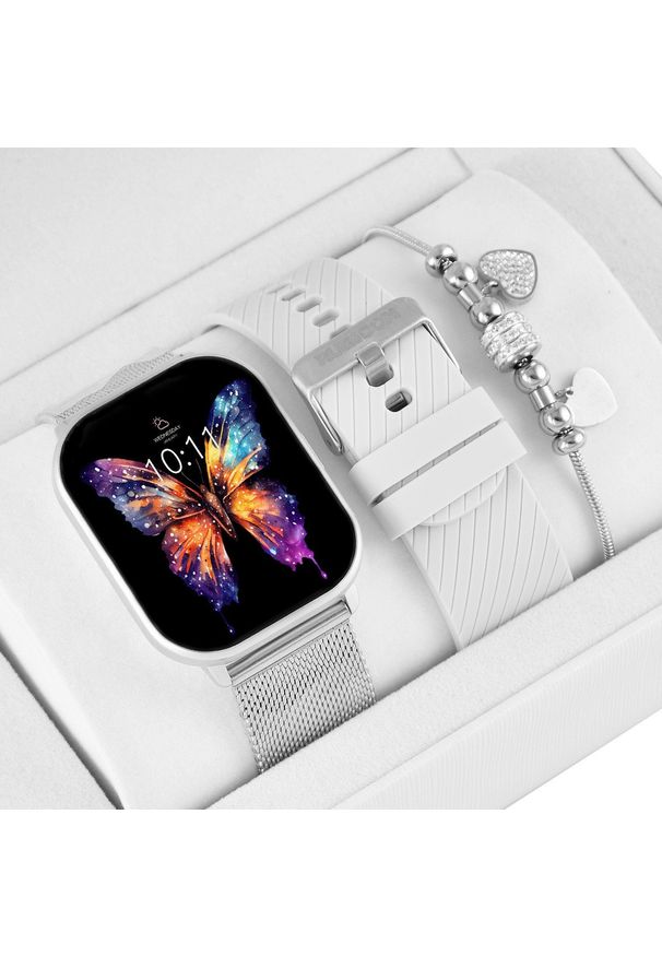 Zestaw zegarek SMARTWATCH RNCF34 Rubicon bransoletka Pacific. Rodzaj zegarka: smartwatch