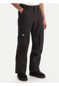 Quiksilver Spodnie snowboardowe Utility EQYTP03235 Czarny Modern Fit. Kolor: czarny. Materiał: syntetyk. Sport: snowboard #1