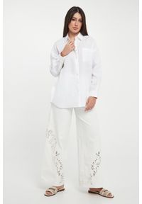 Twinset Milano - Koszula damska lniana TWINSET. Materiał: len #5