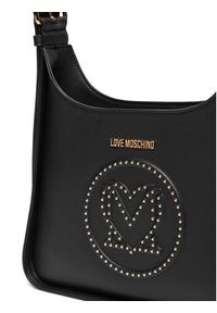 Love Moschino - LOVE MOSCHINO Torebka JC4066PP1ML1200A Czarny. Kolor: czarny. Materiał: skórzane #5