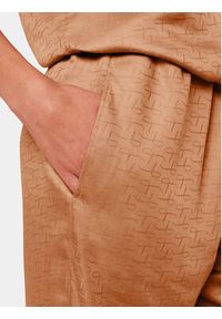 Triumph Spodnie piżamowe Silky Sensuality 10218287 Brązowy Relaxed Fit. Kolor: brązowy. Materiał: lyocell #2