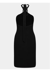 Remain Sukienka codzienna BCR734 Czarny Regular Fit. Okazja: na co dzień. Kolor: czarny. Materiał: wiskoza. Typ sukienki: proste. Styl: casual #4