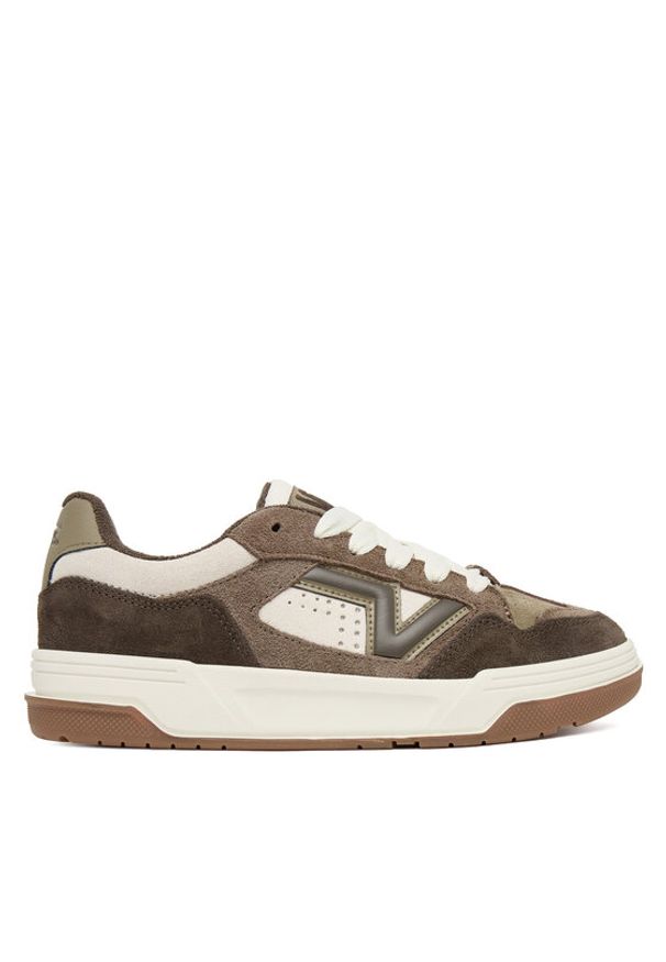 Vans Sneakersy Upland VN000D6FBF01 Brązowy. Kolor: brązowy. Materiał: skóra, zamsz