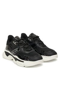 Just Cavalli Sneakersy 79QA3SA1 ZSD34 Czarny. Kolor: czarny. Materiał: materiał