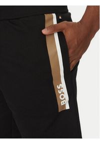BOSS Szorty sportowe Authentic 50540630 Czarny Regular Fit. Kolor: czarny. Materiał: bawełna. Styl: sportowy