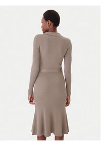 Marciano Guess Sukienka dzianinowa 5BGK07 5891Z Beżowy Slim Fit. Kolor: beżowy. Materiał: syntetyk #2