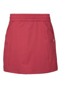 ALPINE PRO - Elegancka Sportowa Spódnica Uznora dla Kobiet - Styl i Komfort. Kolor: czerwony. Sport: turystyka piesza #1