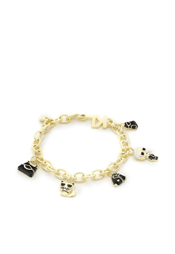 Karl Lagerfeld - Bransoletka KARL LAGERFELD. Materiał: złote. Kolor: złoty