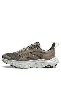 HOKA - Hoka Trekkingi Anacapa 2 Low Gtx GORE-TEX 1141632 Szary. Kolor: szary. Materiał: nubuk, skóra. Technologia: Gore-Tex. Sport: turystyka piesza