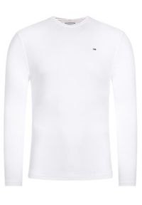 Tommy Jeans Longsleeve DM0DM04409 Biały Slim Fit. Kolor: biały. Materiał: bawełna. Długość rękawa: długi rękaw #6