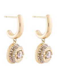 Guess Kolczyki JUBE05 558JW Złoty. Materiał: metalowe. Kolor: złoty