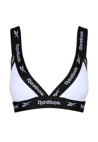 Reebok - Biustonosz Sportowy Trójkątny Dla Kobiet. Kolor: biały