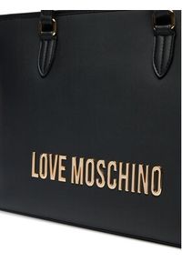 Love Moschino - LOVE MOSCHINO Torebka JC4190PP1MKD0000 Czarny. Kolor: czarny. Materiał: skórzane