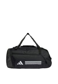 Torba Adidas Essentials Duffel sportowa. Kolor: czarny, biały, wielokolorowy. Materiał: materiał. Sport: fitness