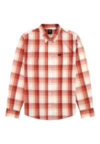 Lee - MESKA KOSZULA LEE LEE BUTTON DOWN RED CLAY PLAID 112370545. Typ kołnierza: button down #3