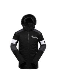 ALPINE PRO - Kurtka męska narciarska Alpine Pro Dam. Kolor: czarny. Materiał: futro. Sezon: zima. Sport: narciarstwo #1