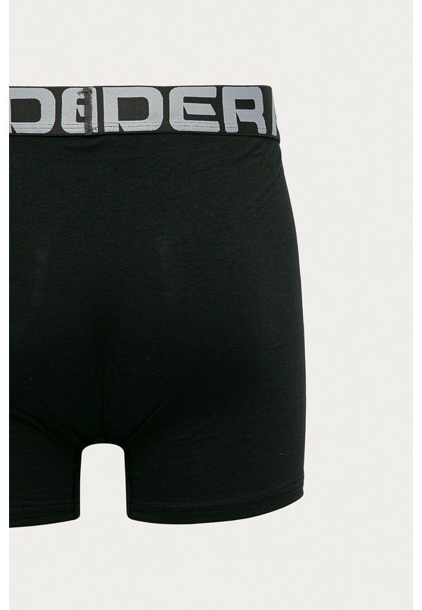 Under Armour - Bokserki (3-pack). Kolor: czarny. Materiał: włókno, bawełna