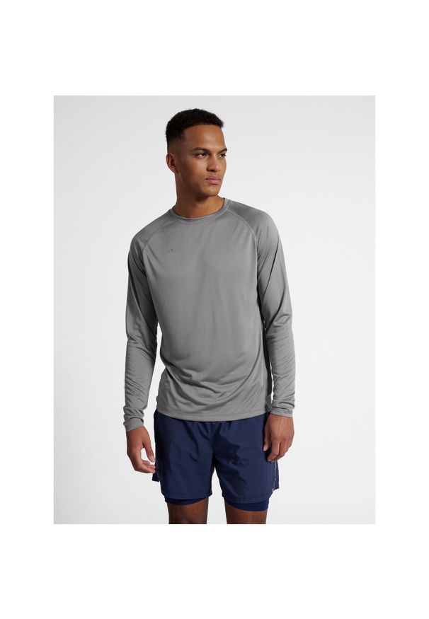 NewLine - Koszulka z długim rękawem Newline Beat. Kolor: szary. Długość rękawa: długi rękaw. Długość: długie