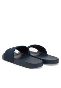 Calvin Klein Jeans Klapki Slide Monogram Cv YM0YM01271 Granatowy. Kolor: niebieski. Materiał: materiał #2