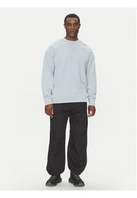 Hugo - HUGO Bluza Dopaly 50540920 Niebieski Relaxed Fit. Kolor: niebieski. Materiał: bawełna