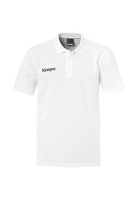 KEMPA - Polo Kempa Classic. Typ kołnierza: polo. Kolor: biały. Materiał: materiał #1