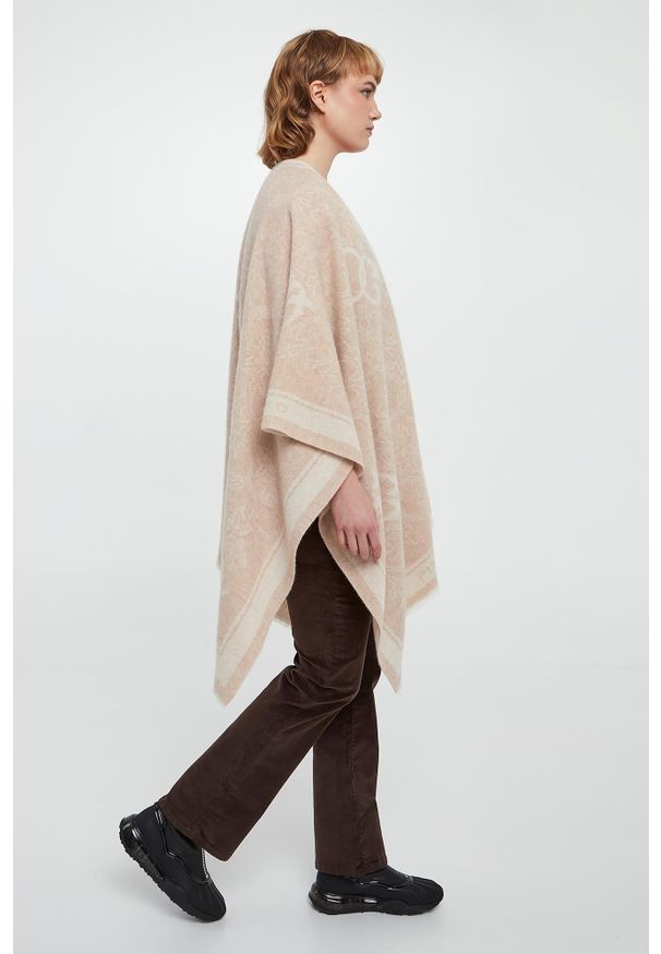 Pinko - Ponczo damskie wełniane Croazia PINKO. Materiał: wełna
