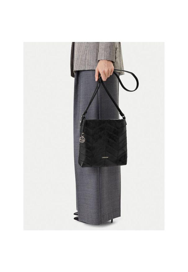 Torebka Lasocki. Kolor: czarny