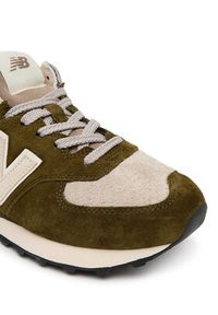New Balance Sneakersy U574BWS W Zielony. Kolor: zielony. Materiał: zamsz, skóra. Model: New Balance 574 #3