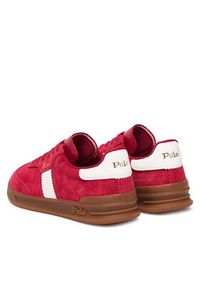 Polo Ralph Lauren Sneakersy 804956688013 Czerwony. Kolor: czerwony. Materiał: zamsz, skóra #6