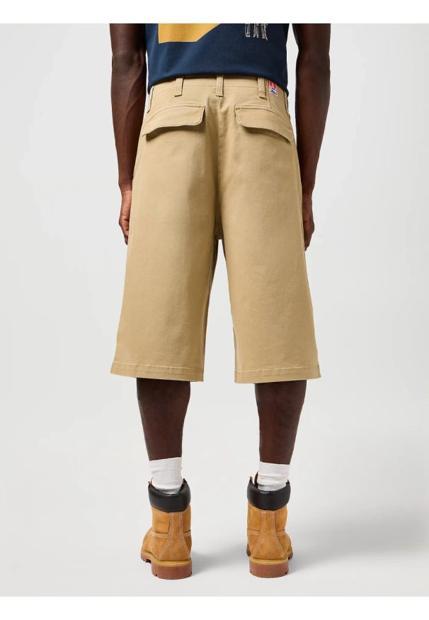 Wrangler - MESKIE SPODENKI WRANGLER CJ DRAWSTRING SHORT KELP 112362918