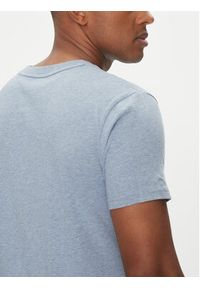 TOMMY HILFIGER - Tommy Hilfiger T-Shirt UM0UM03525 Niebieski Regular Fit. Kolor: niebieski. Materiał: bawełna #5