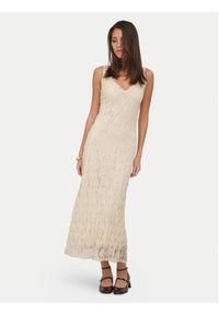 only - ONLY Sukienka wieczorowa Albina 15372795 Kremowy Regular Fit. Kolor: kremowy. Materiał: syntetyk. Styl: wizytowy #3