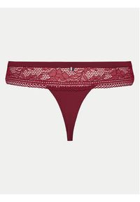 TOMMY HILFIGER - Tommy Hilfiger Stringi UW0UW05521 Czerwony. Kolor: czerwony. Materiał: syntetyk #5