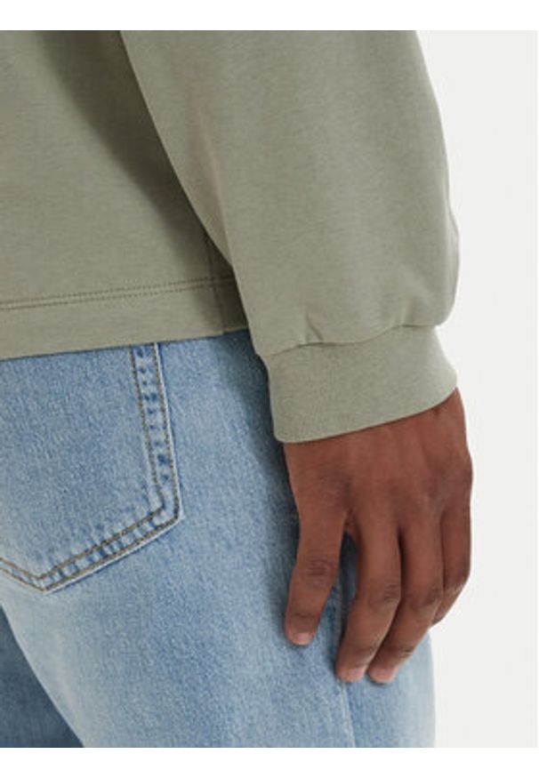 Hugo - HUGO Longsleeve Daposo 50511029 Zielony jasny Relaxed Fit. Kolor: zielony. Materiał: bawełna. Długość rękawa: długi rękaw