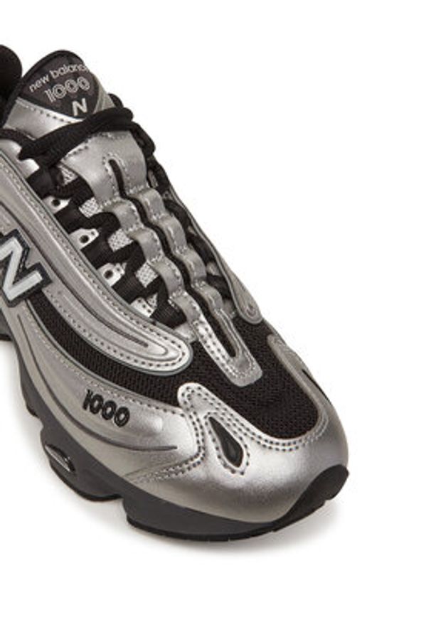 New Balance Sneakersy M1000EGR Srebrny. Kolor: srebrny. Materiał: skóra