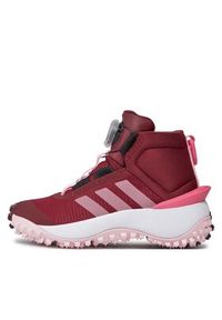 Adidas - adidas Sneakersy Fortatrail Shoes Kids IG7261 Bordowy. Kolor: czerwony #2