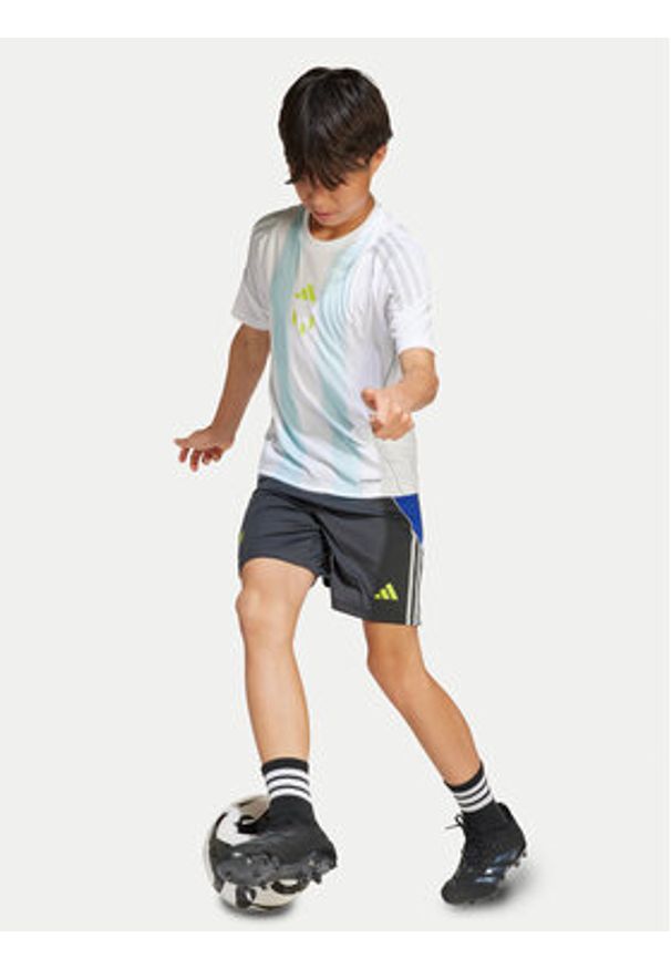 Adidas - adidas T-Shirt Messi Training JI5460 Biały Regular Fit. Kolor: biały. Materiał: syntetyk