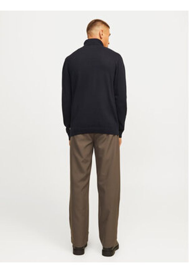 Jack & Jones - Jack&Jones Golf Basic 12258051 Zielony Regular Fit. Typ kołnierza: golf. Kolor: zielony. Materiał: bawełna