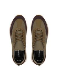 Emporio Armani Sneakersy EM003739 AF19724 MZ783 Zielony. Kolor: zielony. Materiał: skóra #2