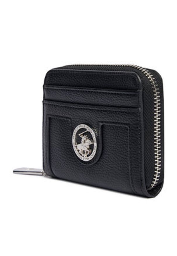 Beverly Hills Polo Club Portfel CEO-BHPC-W1-002-AW25 Czarny. Kolor: czarny. Materiał: materiał