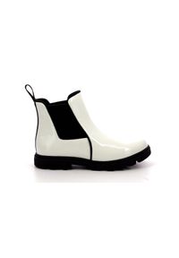 Native Shoes - Botki dziecięce NATIVE KENSINGTON TREKLITE GLOSS JUNIOR. Kolor: biały. Sport: turystyka piesza