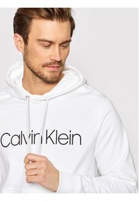 Calvin Klein Bluza Logo K10K104060 Biały Regular Fit. Kolor: biały. Materiał: bawełna #2