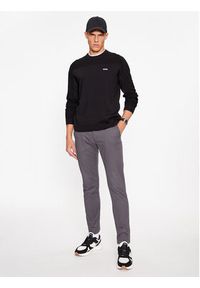 BOSS - Boss Sweter Momentum-X_Cn 50498559 Czarny Regular Fit. Kolor: czarny. Materiał: syntetyk