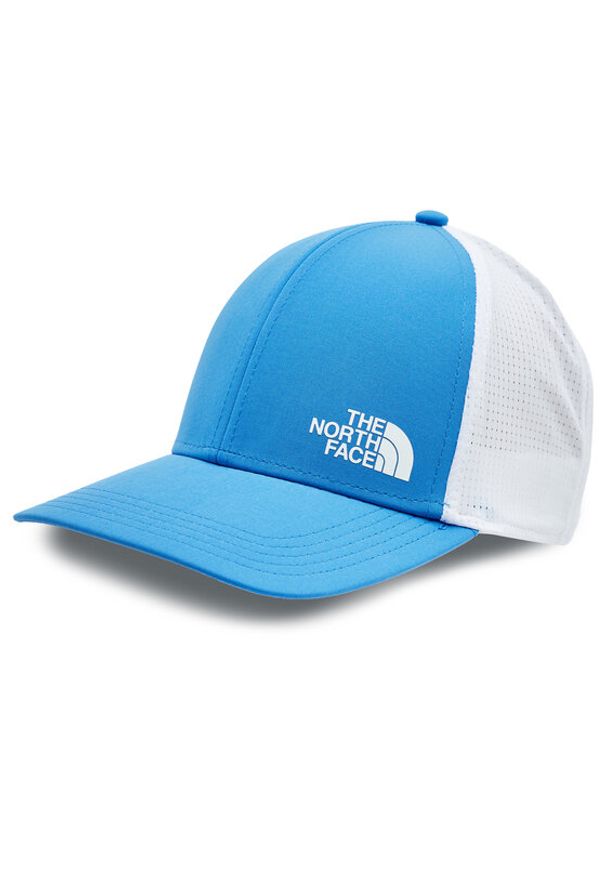 The North Face Czapka z daszkiem Trail Trucker NF0A5FY2LV61 Niebieski. Kolor: niebieski. Materiał: materiał, poliester