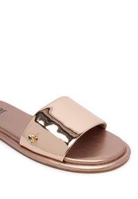 Love Moschino - LOVE MOSCHINO Klapki JA28262G0OJE0600 Różowy. Kolor: różowy. Materiał: materiał #6