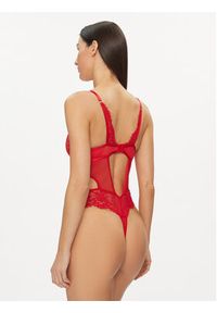 Hunkemöller Body Bella 204750 Czerwony. Kolor: czerwony. Materiał: syntetyk