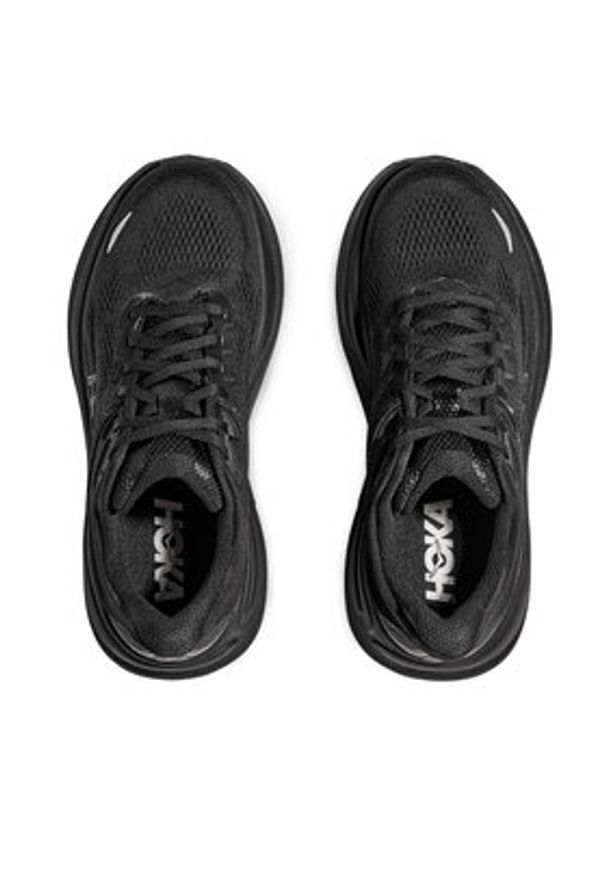 HOKA - Hoka Buty do biegania Bondi 9 1162014 Czarny. Kolor: czarny. Materiał: materiał