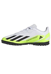 Adidas - Buty piłkarskie adidas X Crazyfast.4 Tf Jr IE4066 białe białe. Zapięcie: sznurówki. Kolor: biały. Materiał: syntetyk, guma. Sport: piłka nożna #3