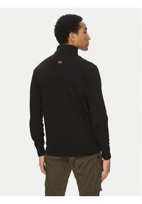 G-Star RAW - G-Star Raw Bluza Nifous Half Zip D26305-D566 6484 Czarny Regular Fit. Kolor: czarny. Materiał: bawełna, syntetyk #5