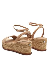 Lauren Ralph Lauren - LAUREN RALPH LAUREN Espadryle Leona 802920421010 Beżowy. Kolor: beżowy. Materiał: skóra, zamsz #5